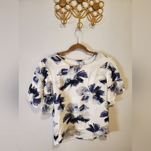 Floral Print Women's Top